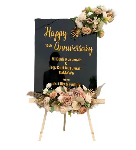 Papan Bunga Akrilik tambak langon surabaya