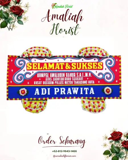 Papan Bunga Ucapan Selamat tambak langon surabaya