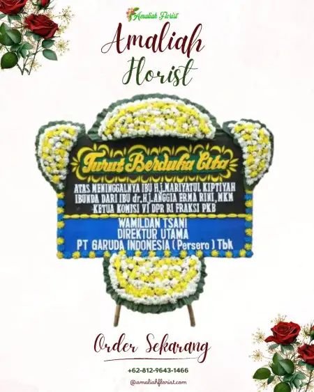 Papan Bunga Duka tambak langon surabaya